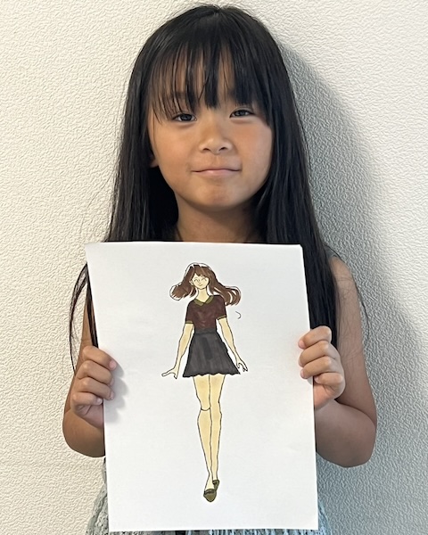 の習い事とも違う、ボディの描き方など、仕事のイメージにつながると思いました。